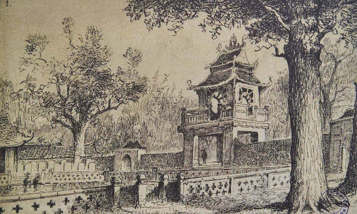 Văn Miếu – Quốc Tử Giám xưa qua tranh: góc nhìn mới cho người chơi Việt - hình ảnh - vipak168.com Văn Miếu – Quốc Tử Giám xưa qua tranh: góc nhìn mới cho người chơi Việt - hình ảnh - vipak168.com